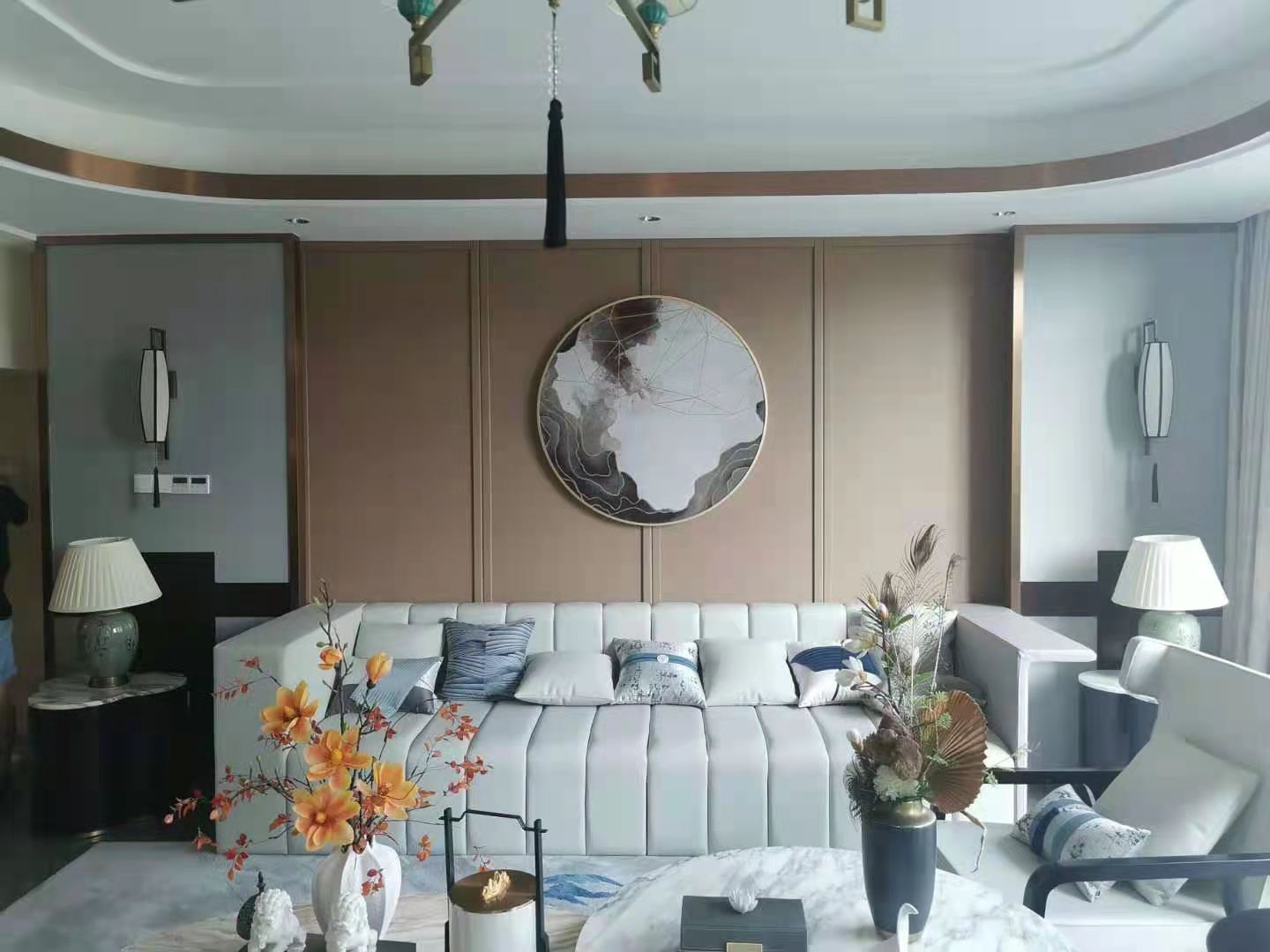 热烈祝贺ABA澳霸硅藻泥·艺术涂料 中标珠海御景龙湖别墅精装项目(图2)